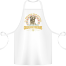 A Retriever Dog Cotton Apron 100% Organic White
