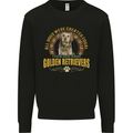 A Retriever Dog Kids Sweatshirt Jumper Black