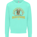 A Retriever Dog Kids Sweatshirt Jumper Peppermint