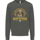 A Retriever Dog Kids Sweatshirt Jumper Storm Grey