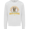 A Retriever Dog Kids Sweatshirt Jumper White