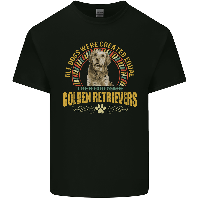 A Retriever Dog Kids T-Shirt Childrens Black