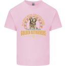 A Retriever Dog Kids T-Shirt Childrens Light Pink