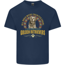 A Retriever Dog Kids T-Shirt Childrens Navy Blue