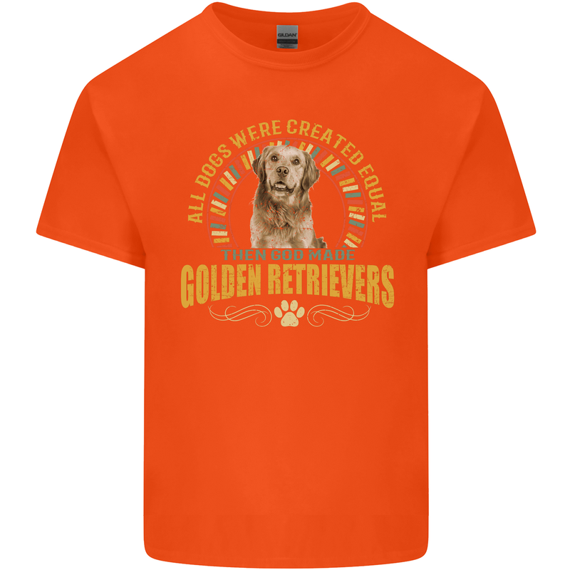 A Retriever Dog Kids T-Shirt Childrens Orange