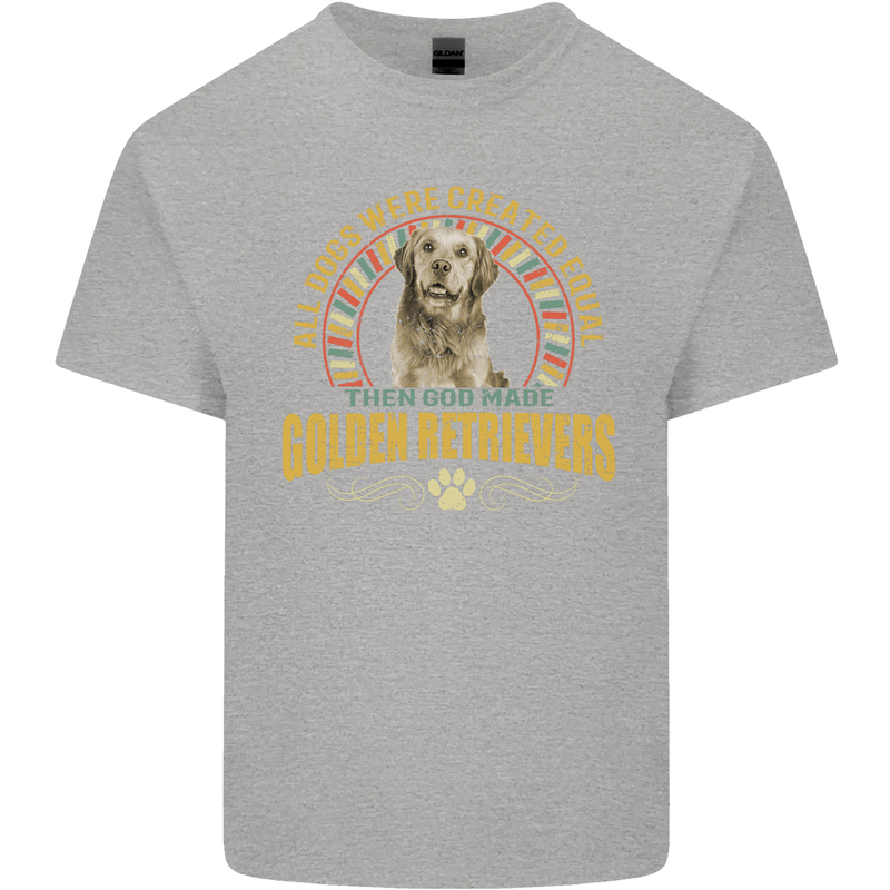 A Retriever Dog Kids T-Shirt Childrens Sports Grey