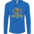 A Retriever Dog Mens Long Sleeve T-Shirt Royal Blue