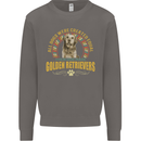 A Retriever Dog Mens Sweatshirt Jumper Charcoal