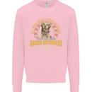 A Retriever Dog Mens Sweatshirt Jumper Light Pink