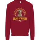 A Retriever Dog Mens Sweatshirt Jumper Red