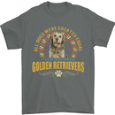 A Retriever Dog Mens T-Shirt 100% Cotton Charcoal