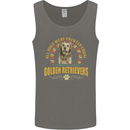 A Retriever Dog Mens Vest Tank Top Charcoal