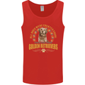 A Retriever Dog Mens Vest Tank Top Red