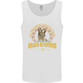 A Retriever Dog Mens Vest Tank Top White