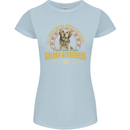 A Retriever Dog Womens Petite Cut T-Shirt Light Blue