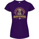 A Retriever Dog Womens Petite Cut T-Shirt Purple