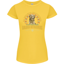 A Retriever Dog Womens Petite Cut T-Shirt Yellow
