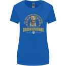A Retriever Dog Womens Wider Cut T-Shirt Royal Blue