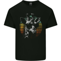 A Retro Giraffe Kids T-Shirt Childrens Black