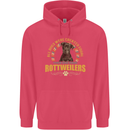 A Rottweiler Dog Childrens Kids Hoodie Heliconia