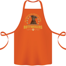 A Rottweiler Dog Cotton Apron 100% Organic Orange