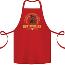 A Rottweiler Dog Cotton Apron 100% Organic Red