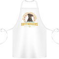 A Rottweiler Dog Cotton Apron 100% Organic White