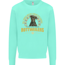 A Rottweiler Dog Kids Sweatshirt Jumper Peppermint
