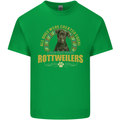 A Rottweiler Dog Kids T-Shirt Childrens Irish Green