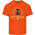 A Rottweiler Dog Kids T-Shirt Childrens Orange