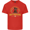 A Rottweiler Dog Kids T-Shirt Childrens Red
