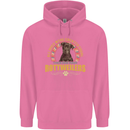 A Rottweiler Dog Mens 80% Cotton Hoodie Azelea