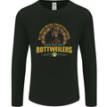 A Rottweiler Dog Mens Long Sleeve T-Shirt Black
