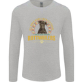 A Rottweiler Dog Mens Long Sleeve T-Shirt Sports Grey