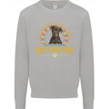 A Rottweiler Dog Mens Sweatshirt Jumper Sports Grey