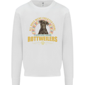 A Rottweiler Dog Mens Sweatshirt Jumper White