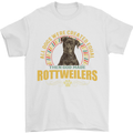 A Rottweiler Dog Mens T-Shirt 100% Cotton White