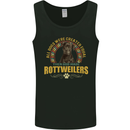 A Rottweiler Dog Mens Vest Tank Top Black
