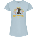 A Rottweiler Dog Womens Petite Cut T-Shirt Light Blue