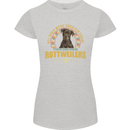 A Rottweiler Dog Womens Petite Cut T-Shirt Sports Grey