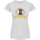 A Rottweiler Dog Womens Petite Cut T-Shirt White
