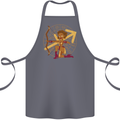 A Sagittarius Female Archer Star Sign Zodiac Cotton Apron 100% Organic Steel