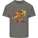 A Sagittarius Female Archer Star Sign Zodiac Kids T-Shirt Childrens Charcoal