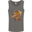 A Sagittarius Female Archer Star Sign Zodiac Mens Vest Tank Top Charcoal