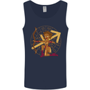 A Sagittarius Female Archer Star Sign Zodiac Mens Vest Tank Top Navy Blue