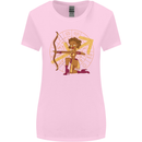 A Sagittarius Female Archer Star Sign Zodiac Womens Wider Cut T-Shirt Light Pink