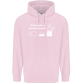 A Salt With a Deadly Weapon Funny Food Childrens Kids Hoodie Light Pink