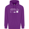A Salt With a Deadly Weapon Funny Food Childrens Kids Hoodie Purple