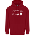 A Salt With a Deadly Weapon Funny Food Childrens Kids Hoodie Red