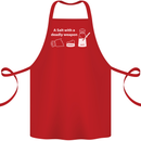 A Salt With a Deadly Weapon Funny Food Cotton Apron 100% Organic Red